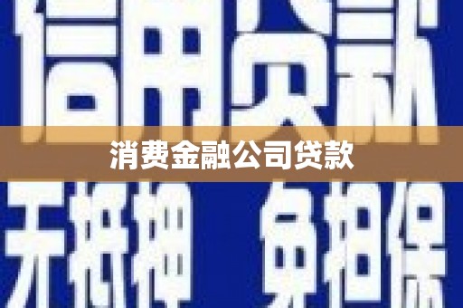 仁怀消费金融公司贷款