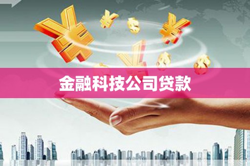 仁怀金融科技公司贷款