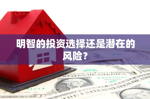 仁怀明智的投资选择还是潜在的风险？