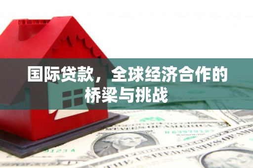 仁怀国际贷款，全球经济合作的桥梁与挑战
