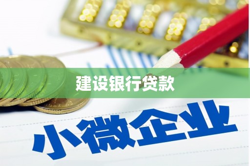 仁怀建设银行贷款
