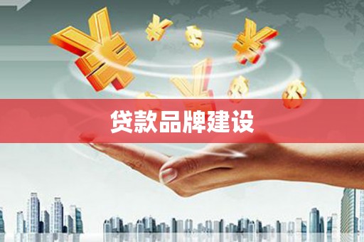 仁怀贷款品牌建设