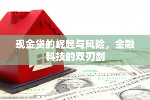 仁怀现金贷的崛起与风险，金融科技的双刃剑