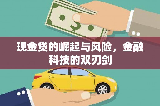 仁怀现金贷的崛起与风险，金融科技的双刃剑
