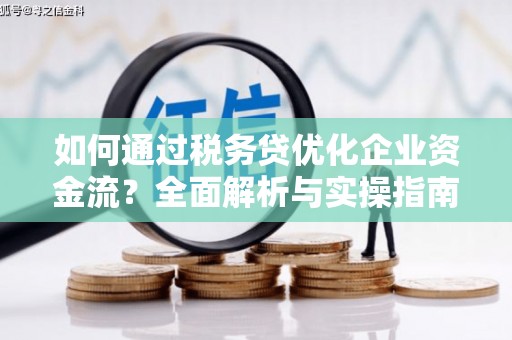 仁怀如何通过税务贷优化企业资金流？全面解析与实操指南