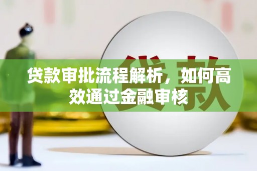 仁怀贷款审批流程解析，如何高效通过金融审核