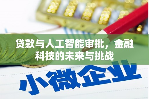 仁怀贷款与人工智能审批，金融科技的未来与挑战