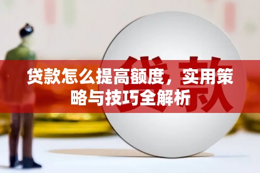 仁怀贷款怎么提高额度，实用策略与技巧全解析