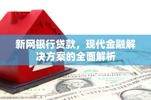 仁怀新网银行贷款，现代金融解决方案的全面解析