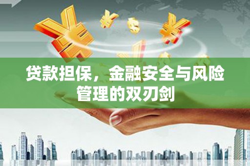 仁怀贷款担保，金融安全与风险管理的双刃剑