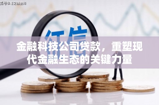 仁怀金融科技公司贷款，重塑现代金融生态的关键力量
