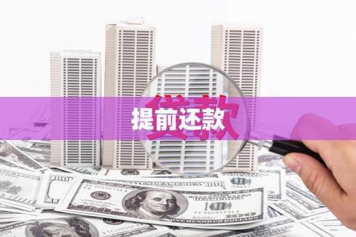 仁怀提前还款